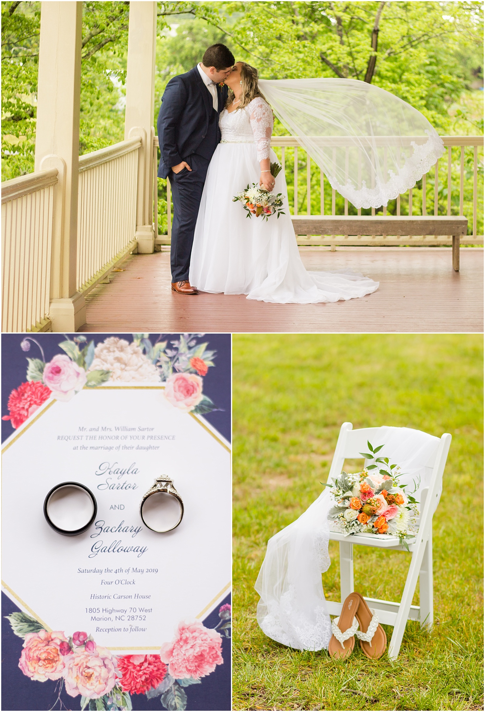 Kayla + Zach - A Historic Carson House Wedding // Alyssa Brooke Photography // #weddings #ashevilleweddings #ncweddings #alyssabrookephotography #rusticwedding #barnwedding #springflorals